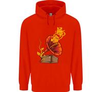 Felpa Uomo Earth Song Gramophone Music DJ DJing