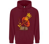 Felpa Uomo Earth Song Gramophone Music DJ DJing