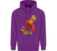 Felpa Uomo Earth Song Gramophone Music DJ DJing