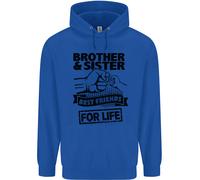 Felpa Uomo Fratello E Sorella Migliori Amici Fratelli