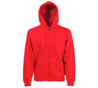 Felpa Uomo FRUIT OF THE LOOM Full Zip e Cappuccio Vari Colori Art.620620