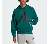 Adidas Felpa Con Cappuccio Essentials Big Logo French Terry