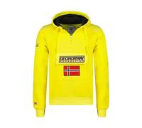 Felpa Uomo GEOGRAPHICAL NORWAY WU6613H Gymclass Giallo