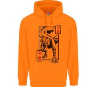 Felpa Uomo Giapponese T-Rex Ninja MMA Mixed Martial Arts