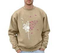 Felpa Uomo Girocollo Felpa Uomo Senza Cappuccio Leggera, Leggera Pullover Lunga Sweatshirt Unisex Girocollo Maglione Uomo Nera Grigio Bianco Felpa Bianca Uomo Ideale per L'Estate E L'autunno