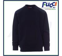Felpa Uomo Girocollo Payper Cotone Felpata Raglan da Lavoro e Tempo Libero