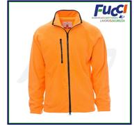 Felpa Uomo in Pile Con Zip Intera Payper Invernale Tasche Maglia da Lavoro