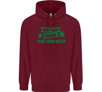 Felpa Uomo Instant Irish Add Beer St Patricks Day