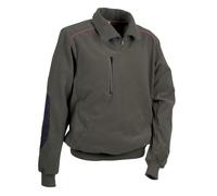 FELPA UOMO INVERNALE IN PILE DA LAVORO CON ZIP AMPIE TASCHE COFRA FAST 280GR.