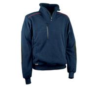 FELPA UOMO INVERNALE IN PILE DA LAVORO CON ZIP AMPIE TASCHE COFRA FAST 280GR.