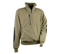 FELPA UOMO INVERNALE IN PILE DA LAVORO CON ZIP AMPIE TASCHE COFRA FAST 280GR.