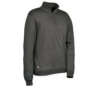 Felpa da lavoro Cofra Arsenal invernale con zip al collo | 280 gr/mq