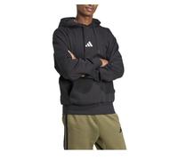 Felpa uomo inverno Adidas Essentials Small Logo JE3807 nero-bianco