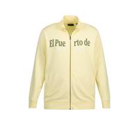 Felpa uomo JP 1880 taglie forti collo alto vintage washed print 815143