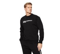 Karl Lagerfeld Jeans Uomo Regular Essential Logo Sweatshirt Black Iris L