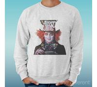 FELPA UOMO LEGGERA SWEATER GRIGIO CHIARO GREY " CAPPELLAIO MATTO ALICE "