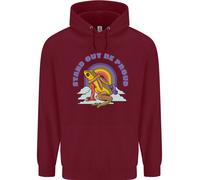 Felpa Uomo LGBT Frog Stand Out To Be Proud Gay Pride