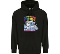 Felpa Uomo LGBT Live With Pride Unicorn Gay Pride Awareness