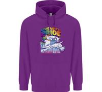 Felpa Uomo LGBT Live With Pride Unicorn Gay Pride Awareness