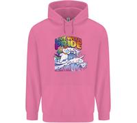 Felpa Uomo LGBT Live With Pride Unicorn Gay Pride Awareness