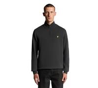 FELPA Uomo LYLE & SCOTT 1874 ML2022V LOOPBACK QUARTER ZIP SWEAT W635 GUNMETAL