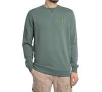 FELPA Uomo LYLE & SCOTT 1874 ML424VOG CREW NECK X583 GREEN MERCURIAL