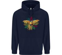 Felpa Uomo Macaw Parrot In The Jungle