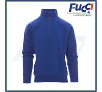 Felpa Uomo Mezza Zip Cotone Garzata Payper CANADA da Lavoro Trekking Sport