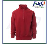 Felpa Uomo Mezza Zip Cotone Garzata Payper CANADA da Lavoro Trekking Sport