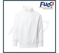 Felpa Uomo Mezza Zip Cotone Garzata Payper CANADA da Lavoro Trekking Sport