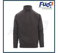 Felpa Uomo Mezza Zip Cotone Garzata Payper CANADA da Lavoro Trekking Sport