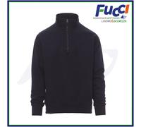 Felpa Uomo Mezza Zip Cotone Garzata Payper CANADA da Lavoro Trekking Sport