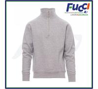 Felpa Uomo Mezza Zip Cotone Garzata Payper CANADA da Lavoro Trekking Sport