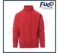 Payper Felpa Uomo Mezza Zip CANADA Cotone Garzata da Lavoro Trekking Sport