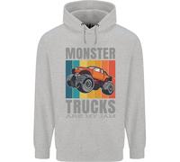 Felpa Uomo Monster Trucks Are My Jam