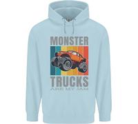 Felpa Uomo Monster Trucks Are My Jam
