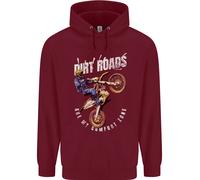 Felpa Uomo Motocross Strade Di Terra