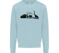 Felpa Uomo Noahs Ark Dinosaurs T-Rex Atheist Atheism