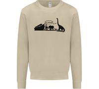 Felpa Uomo Noahs Ark Dinosaurs T-Rex Atheist Atheism