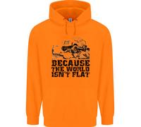 Felpa Uomo Off Roading 4X4 Perché Il Mondo Non È Piatto