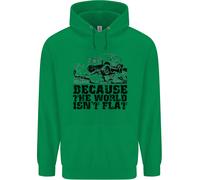 Felpa Uomo Off Roading 4X4 Perché Il Mondo Non È Piatto