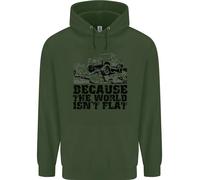 Felpa Uomo Off Roading 4X4 Perché Il Mondo Non È Piatto