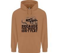 Felpa Uomo Off Roading 4X4 Perché Il Mondo Non È Piatto