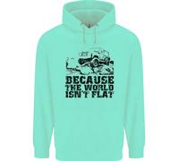Felpa Uomo Off Roading 4X4 Perché Il Mondo Non È Piatto