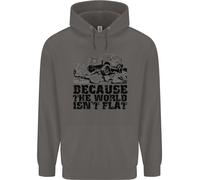 Felpa Uomo Off Roading 4X4 Perché Il Mondo Non È Piatto