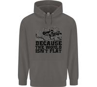 Felpa Uomo Off Roading 4X4 Perché Il Mondo Non È Piatto