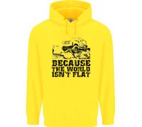 Felpa Uomo Off Roading 4X4 Perché Il Mondo Non È Piatto