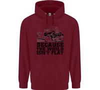 Felpa Uomo Off Roading 4X4 Perché Il Mondo Non È Piatto