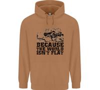 Felpa Uomo Off Roading 4X4 Perché Il Mondo Non È Piatto