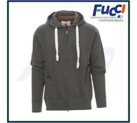 Felpa Uomo PAYPER HAWAII+ Estiva con Zip e Cappuccio | Cotone Lavoro Casual